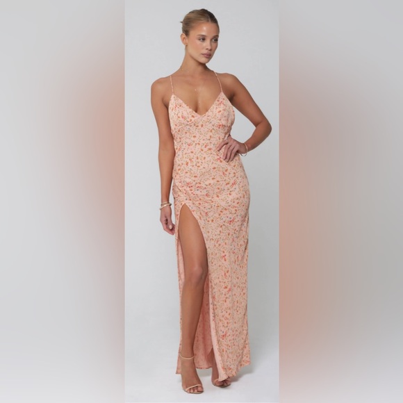 RESA Dresses & Skirts - RESA Camille Slip Dress in Sandstone. From Jojo Fletcher Collab